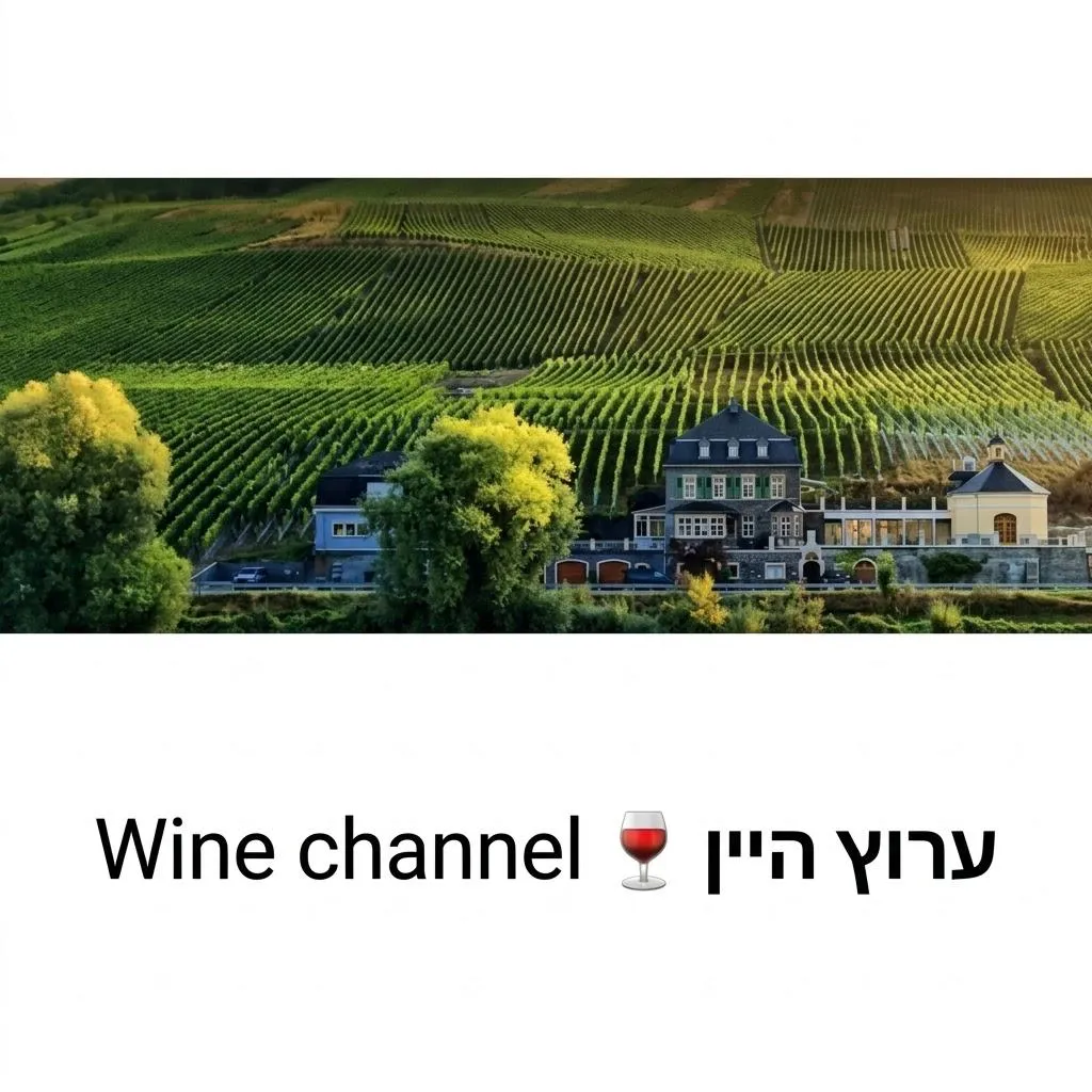 ערוץ היין הישראלי לוגו פייסבוק